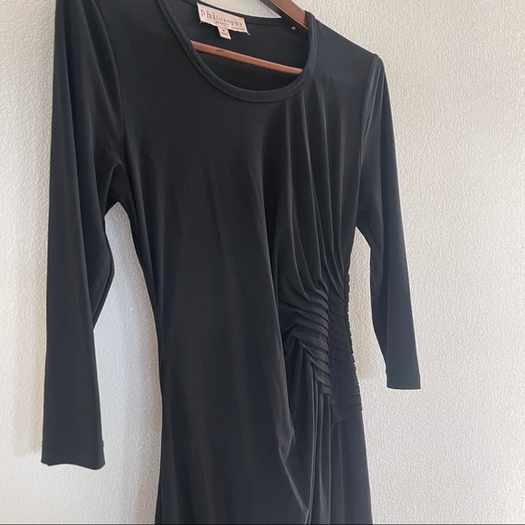 Philosophy Black Dress - Picture 3 of 7